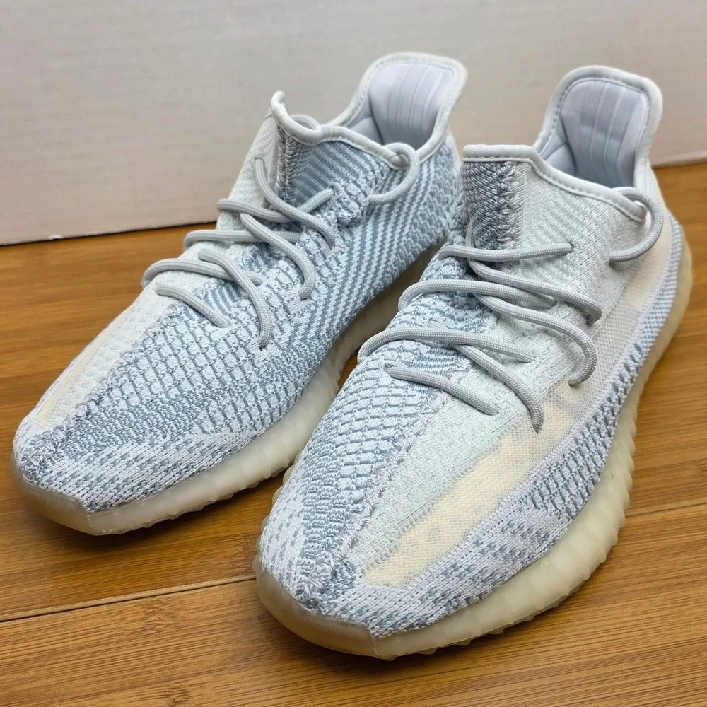 Adidas Yeezy Boost 350 V2 Cloud White Non-Reflective FW3043 Mens 10 Sneaker